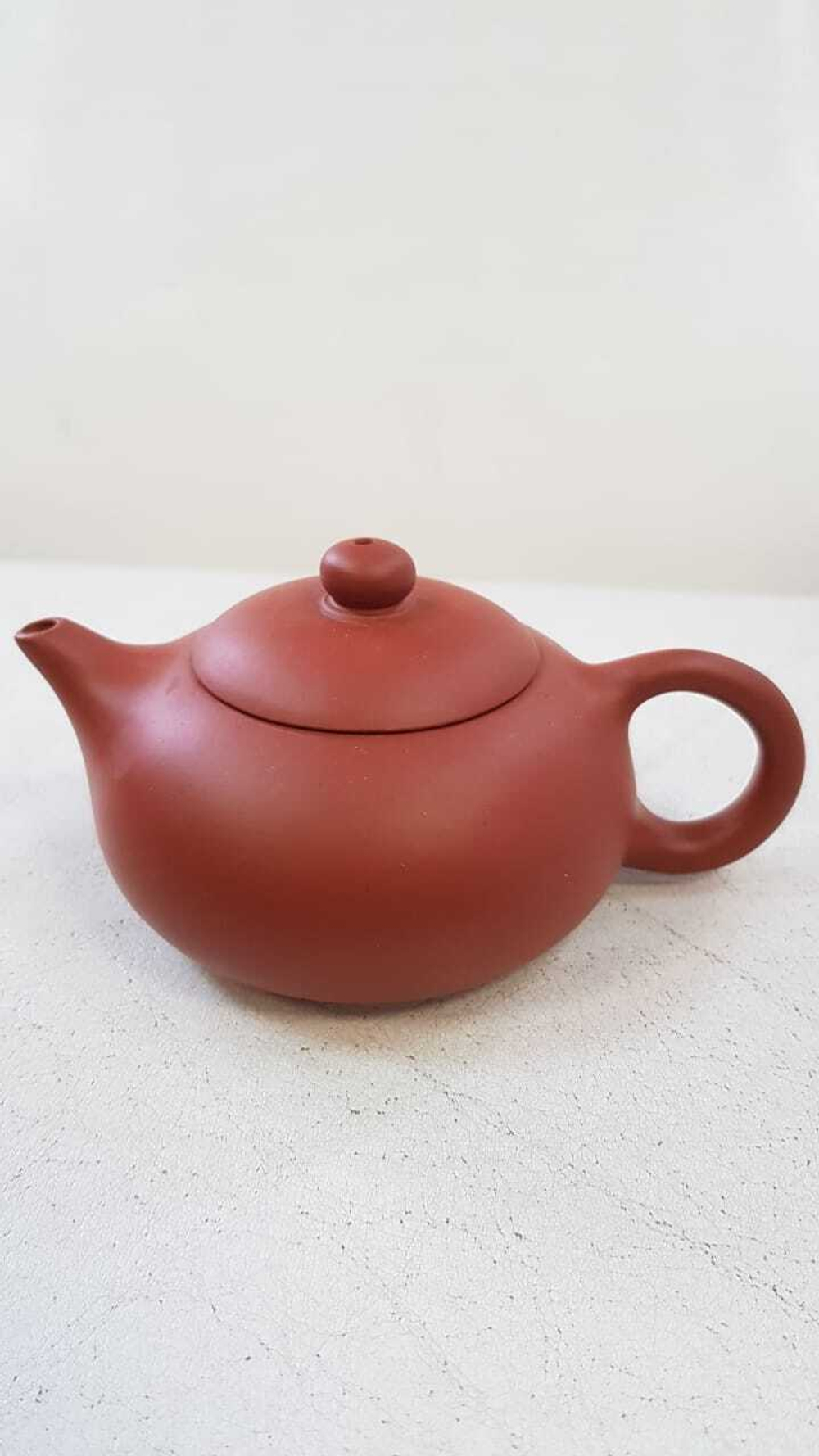 250008 Чайник ИСИН "Красавица СиШи", исинская глина,  красный