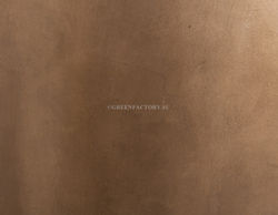 Кашпо TREEZ Effectory - Metal - Высокий округлый конус - Тёмное матовое золото