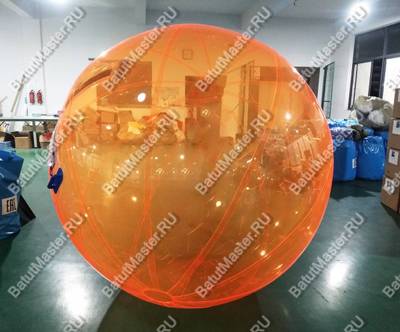 Аттракцион Водный шар ПВХ «Апельсин», 1,8*1,8*1,8 м
