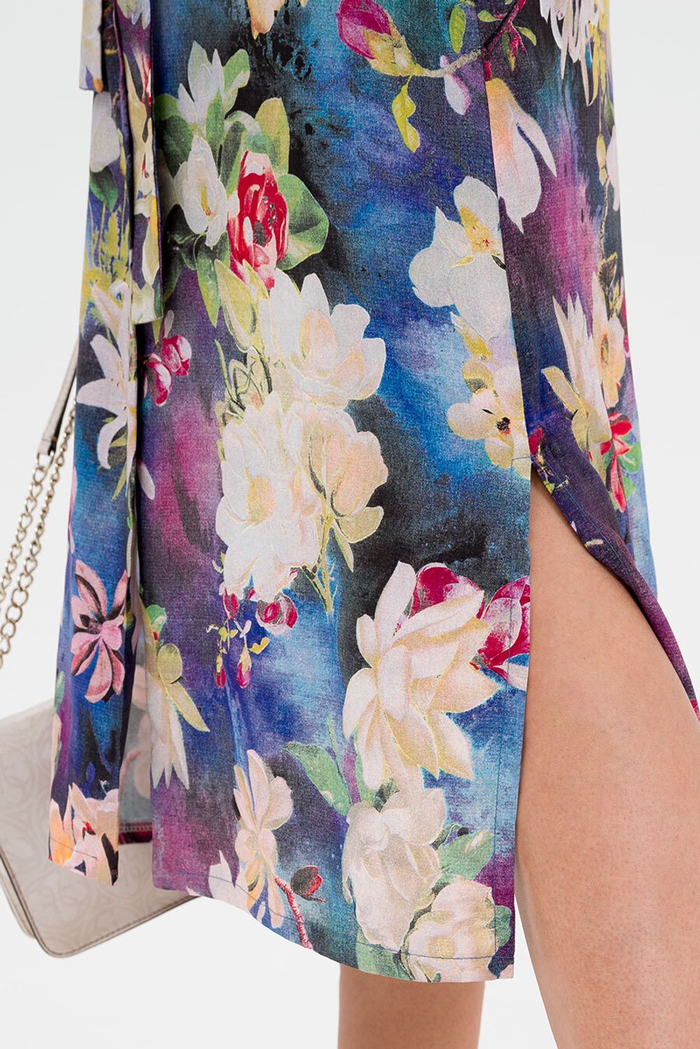 Платье-рубашка Джорджия (46-56) Serenada цветы (Акция)