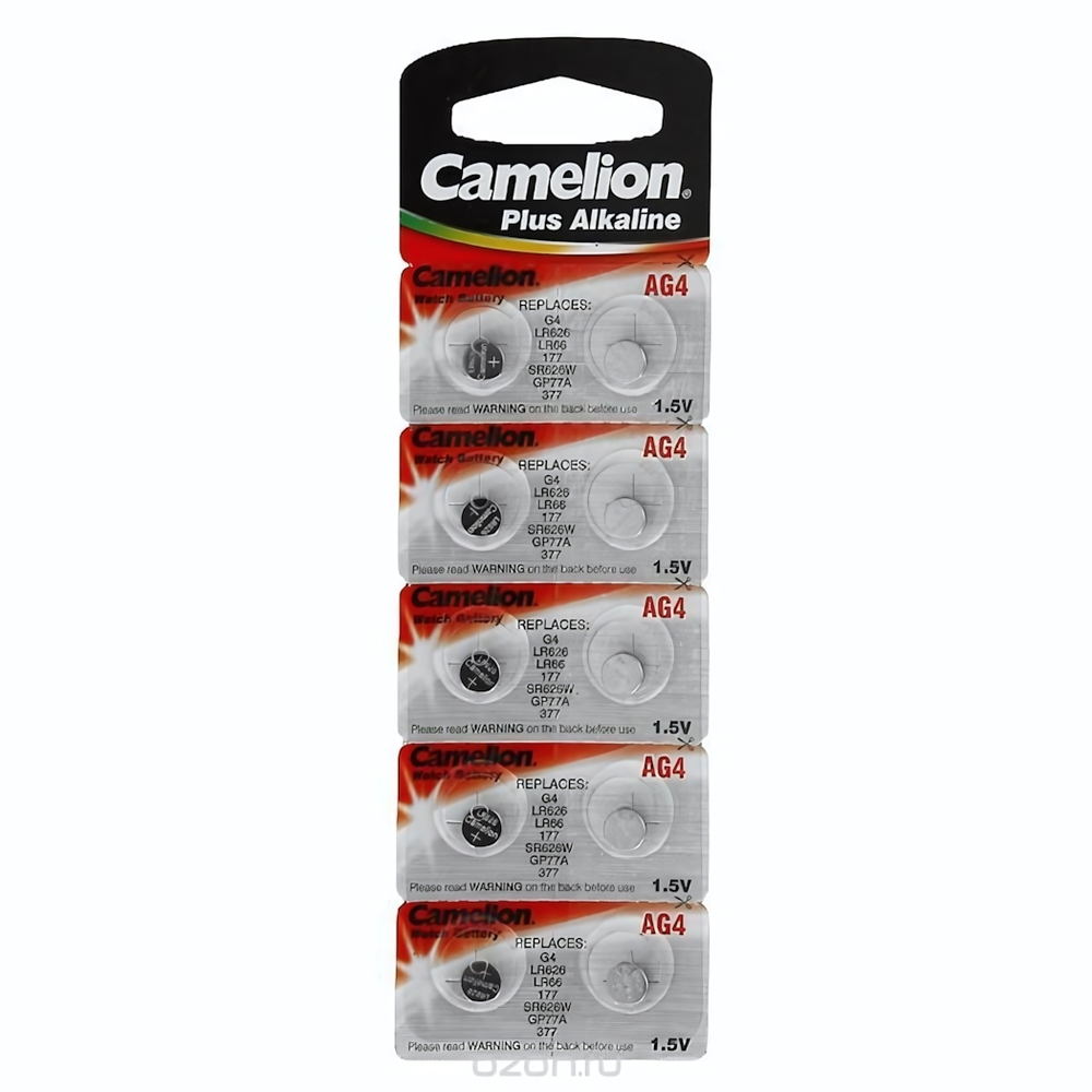Элемент питания Camelion AG-4 BL/10 (комплект 10 шт)