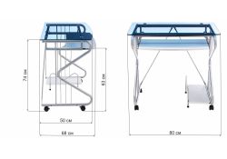 Компьютерный стол Gera 80х50х74