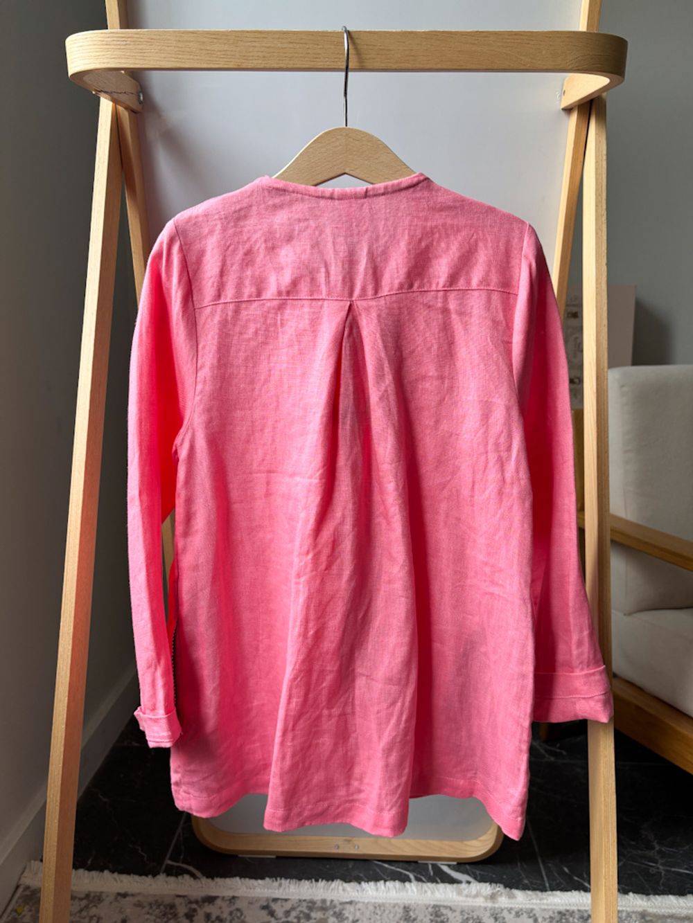 Новый льняной жакет Petit Bateau, 128