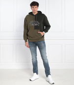 Худи TJM RLX VARSITY TWO-TONE HOODIE Tommy Jeans - хаки(DM0DM17802)