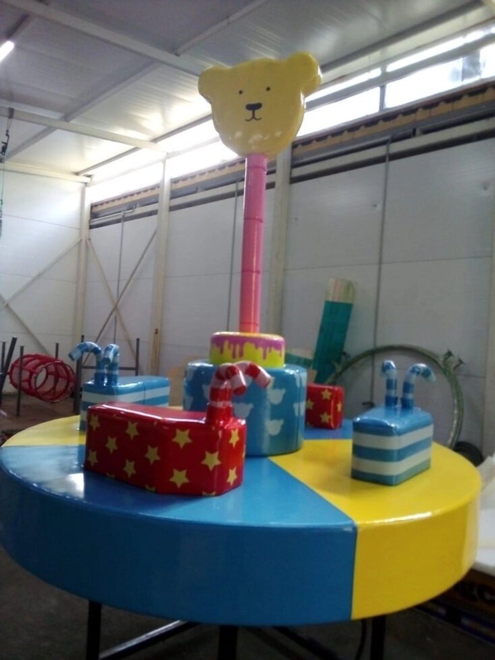 Детская карусель платформа (d200 см) с электроприводом