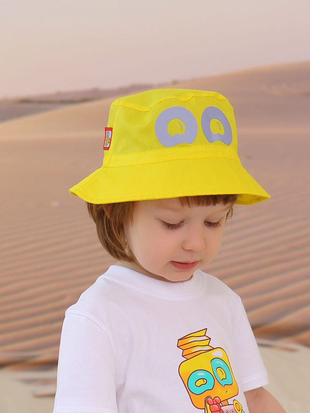 Панама детская солнцезащитная для девочек и мальчиков со светоотражающим эффектом CROOT