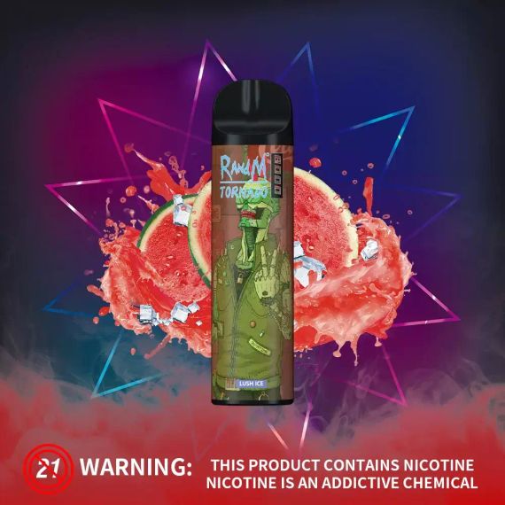 RandM Tornado 8000 - Lush Ice (5% nic)