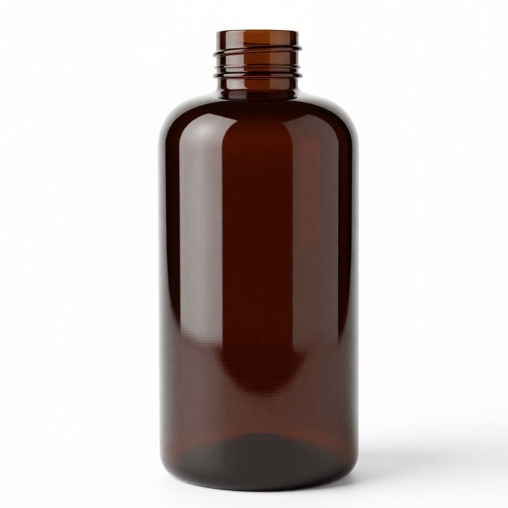 Флакон ПЭТ 500 мл (28) Бочонок Коричневый 40 гр