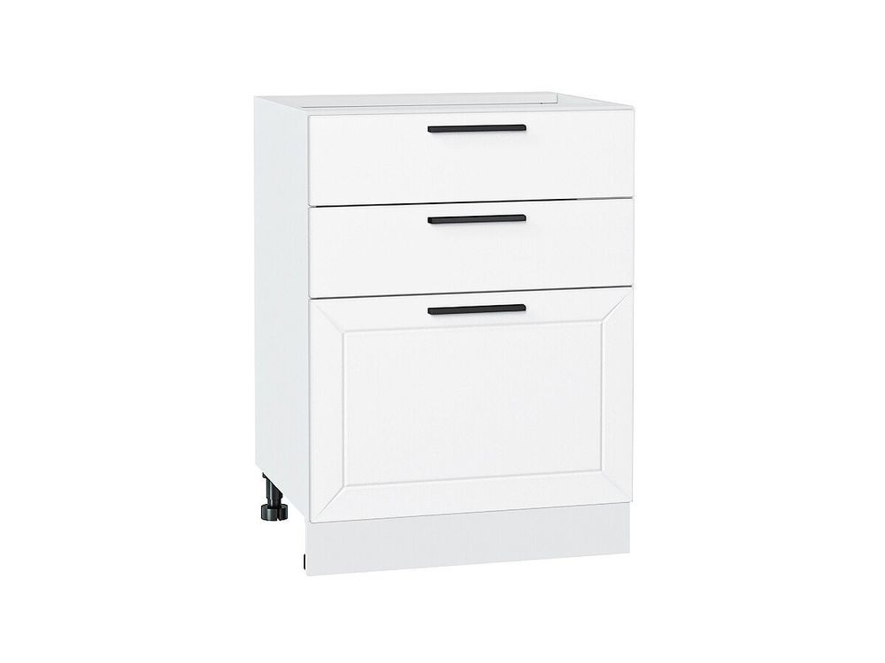 Шкаф нижний с 3-мя ящиками Глетчер