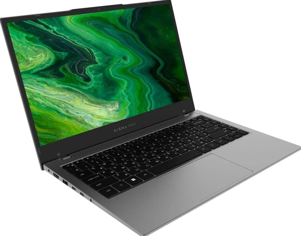 Ноутбук  Digma Pro Fortis 14.1 ", Core i3, 8 Гб RAM, 512 Гб SSD, UHD Graphics, Серый