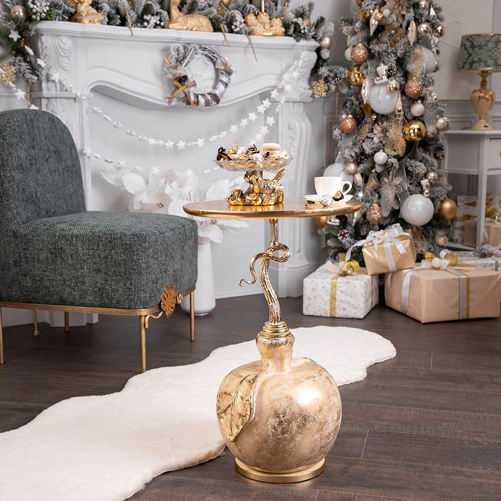 Столик декоративный Яблоко Евы Айвори