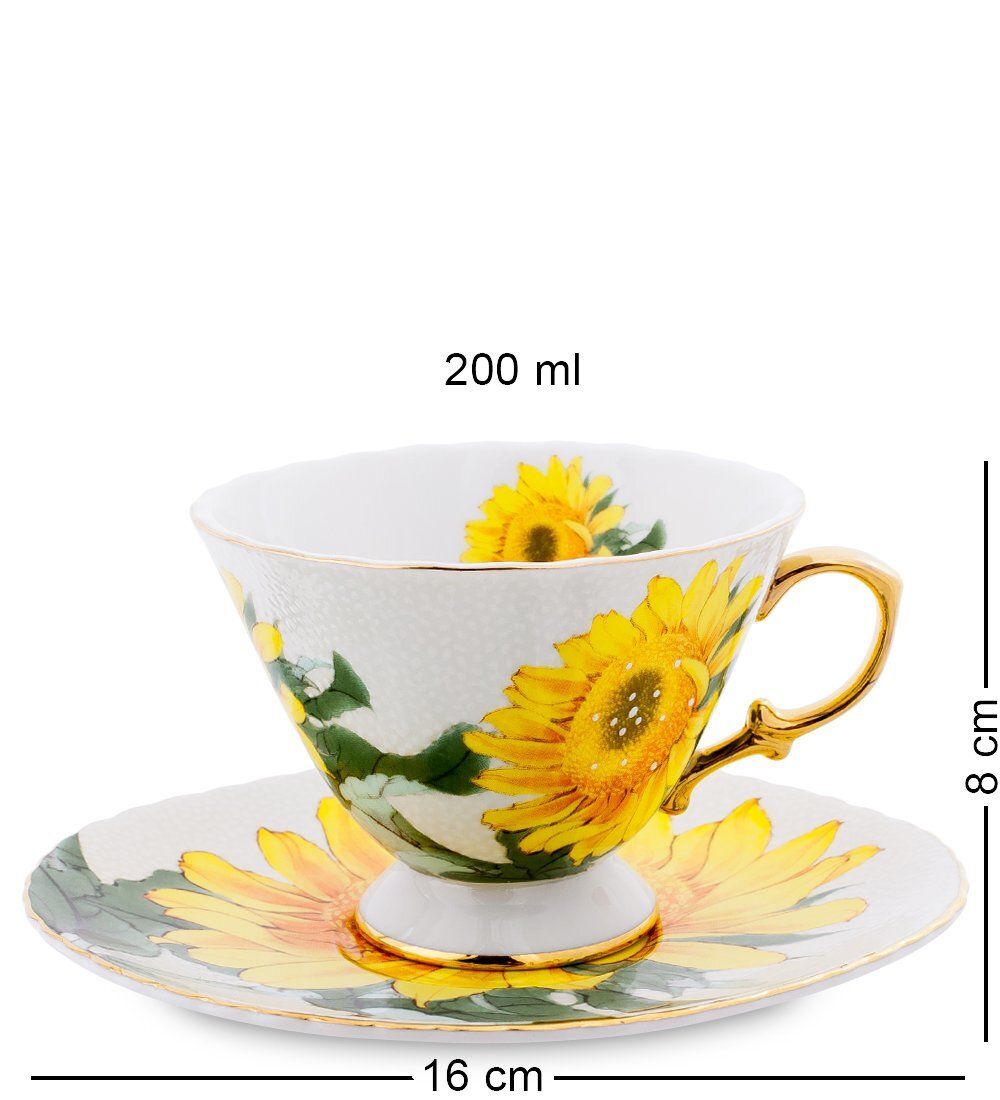 Pavone AS-57 Чайный набор на 6 перс. «Фиор Дель Аморе»