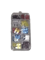 Большие предохранители.  Малый Набор - Предохранители "стандарт" в пласт.коробке (180 шт. 5-30А)