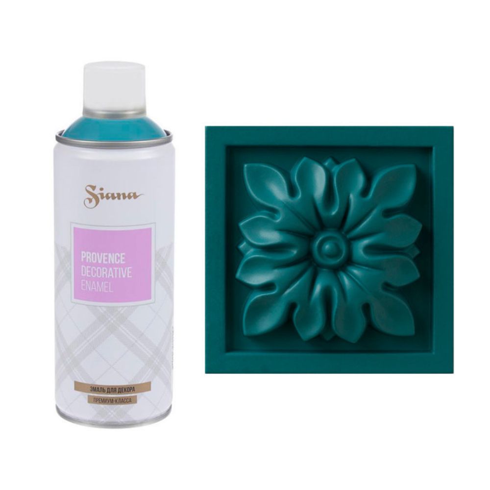 Спрей краска "Siana Provence" матовая 0,52л (Морская волна)