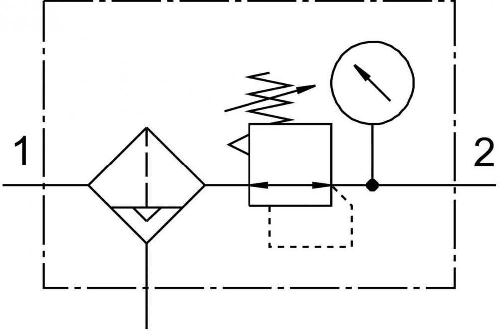 LFRS-3/4-D-7-MIDI-A Фильтр-регулятор давления