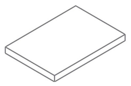 Угловая ступень DISCOVER X2 GREY BOR. GRIP SX левая (620090001035)