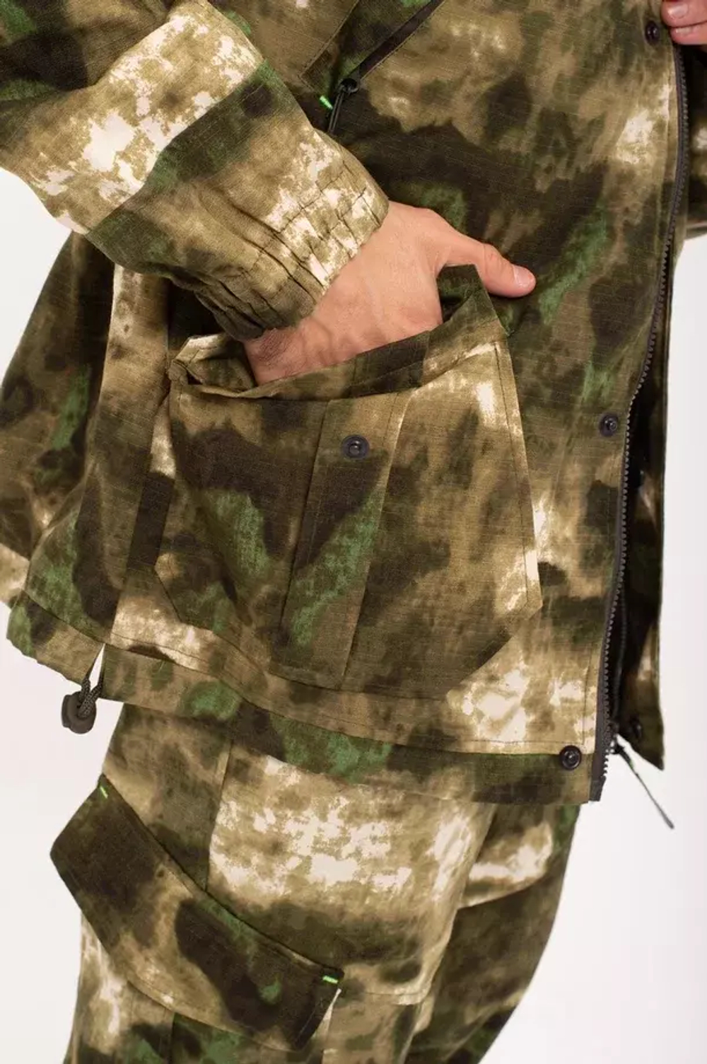 Костюм OneRus "Горный -5" (Рип Стоп, Флис) Мох