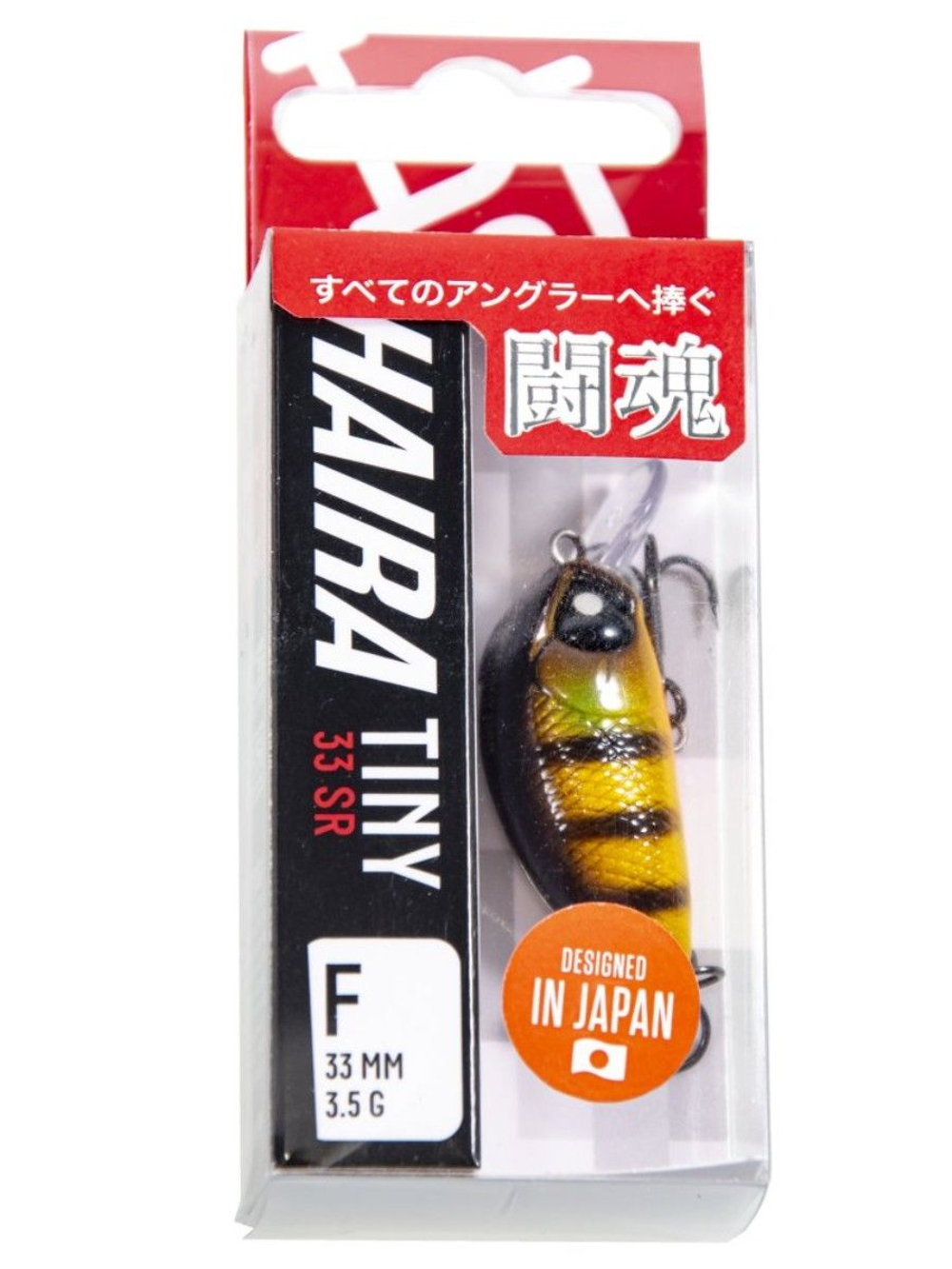 Воблер для рыбалки Lucky John Pro Series Haira Tiny SR 3.3 см, плавающий, 506