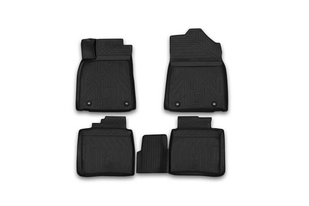 Коврики 3D в салон для LEXUS ES (VIr), 2015-2018, 4 шт. (полиуретан) Element.CARLEX00003K