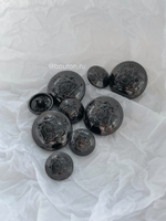 Пуговицы герб7 черные