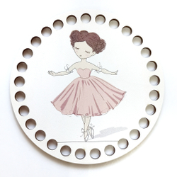 Донышко Принт Детское 12см Девочки в ассортименте