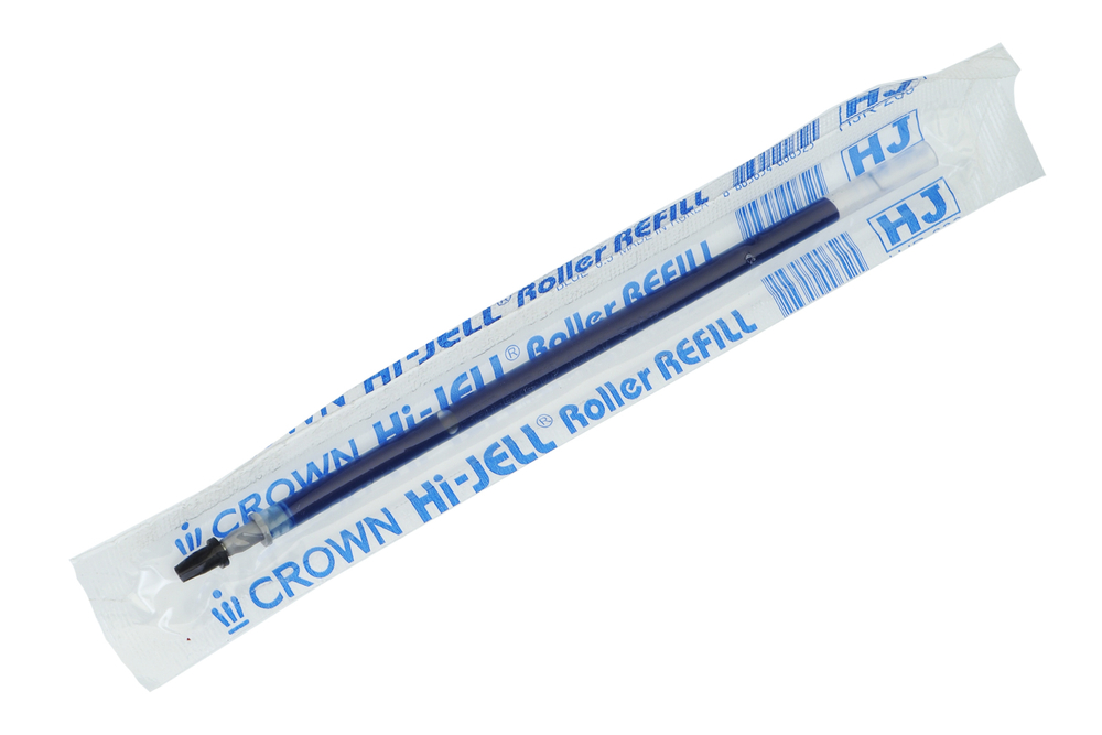 Стержень гелевый 138мм "Hi-jell" CROWN синий пулевидный наконечник 0.5мм
