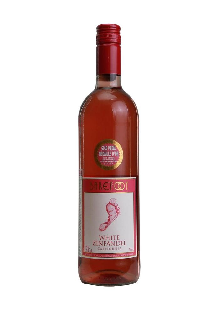 Вино Barefoot White Zinfandel California 8.5%