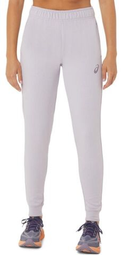Женские теннисные брюки Asics Big Logo Sweat Pant - Purple