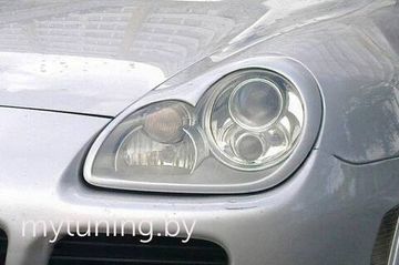 Маски на фары для Porsche Cayenne 955