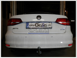 Оцинкованный фаркоп на Volkswagen Jetta 2010-2019 (без электрики), Galia V077C