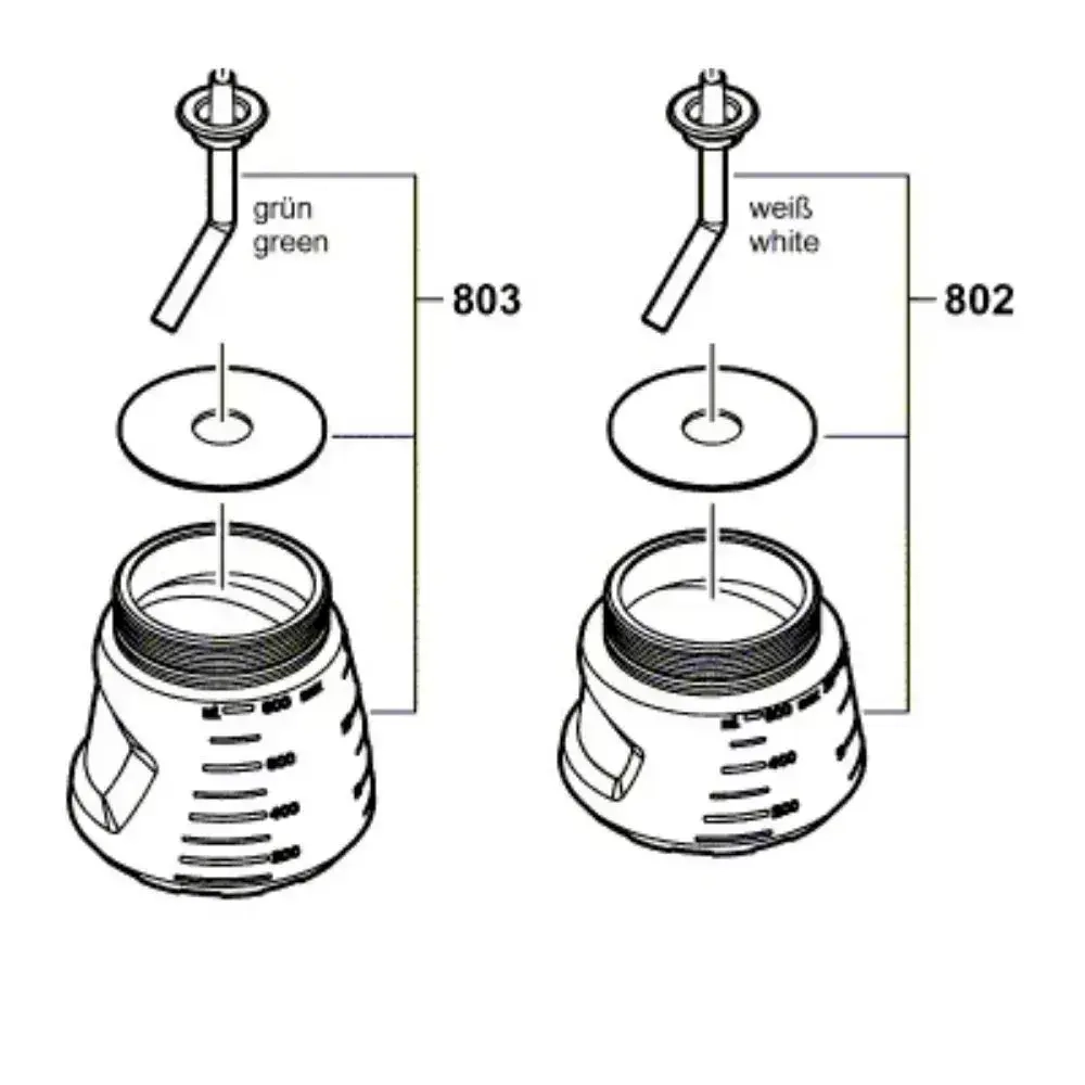 Прокладка уплотнительная для краскопульта Bosch PFS 3000-2 5000E 7000 5 шт.