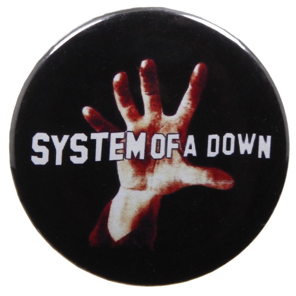 Значок System Of A Down ладонь (392)