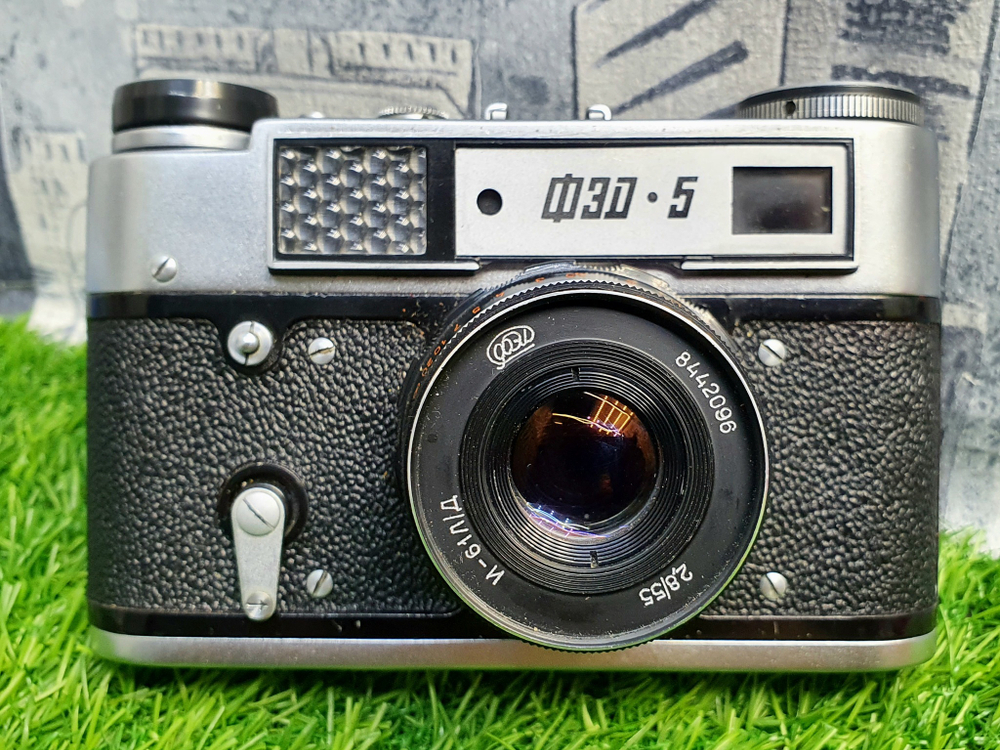 Фотоаппарат фэд-5 + Индустар 61 Л/Д 55 mm 2.8