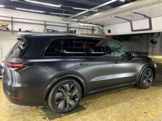 Carbins Obsidian Black MSG A01 PPF матовая черная сатин полиуретановая защитная антигравийная пленка