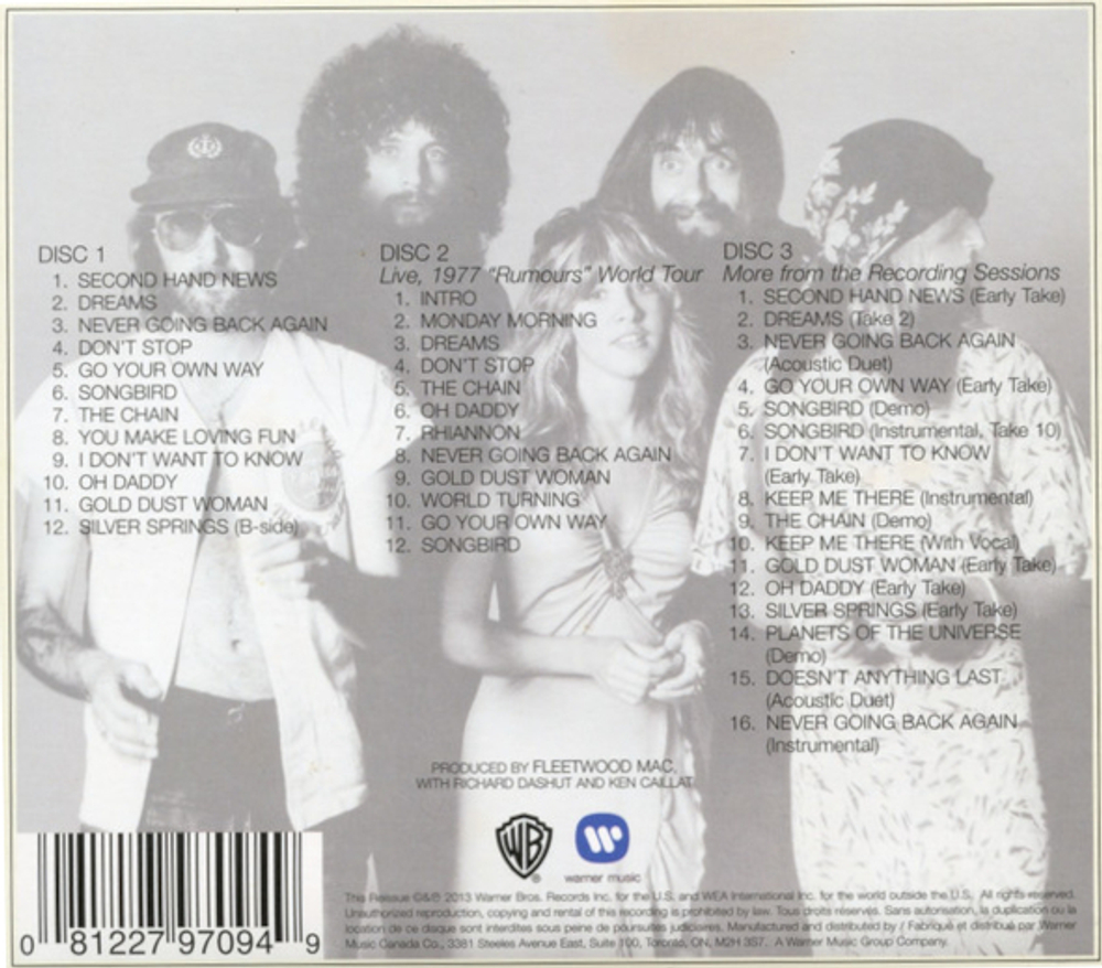 Fleetwood Mac / Rumours (Expanded Edition)(3CD)