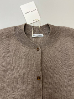 Тестовый образец. Другие параметры. Цвет не из партии. Бомбер Serena из extra fine мериноса 100%. Цвет мокко. №14