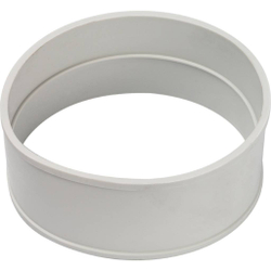 STOUT Элемент дымохода  для соединеия труб  Ø60/100, м/м соед. муфта с уплотнен,хомут с муфтой EPDM