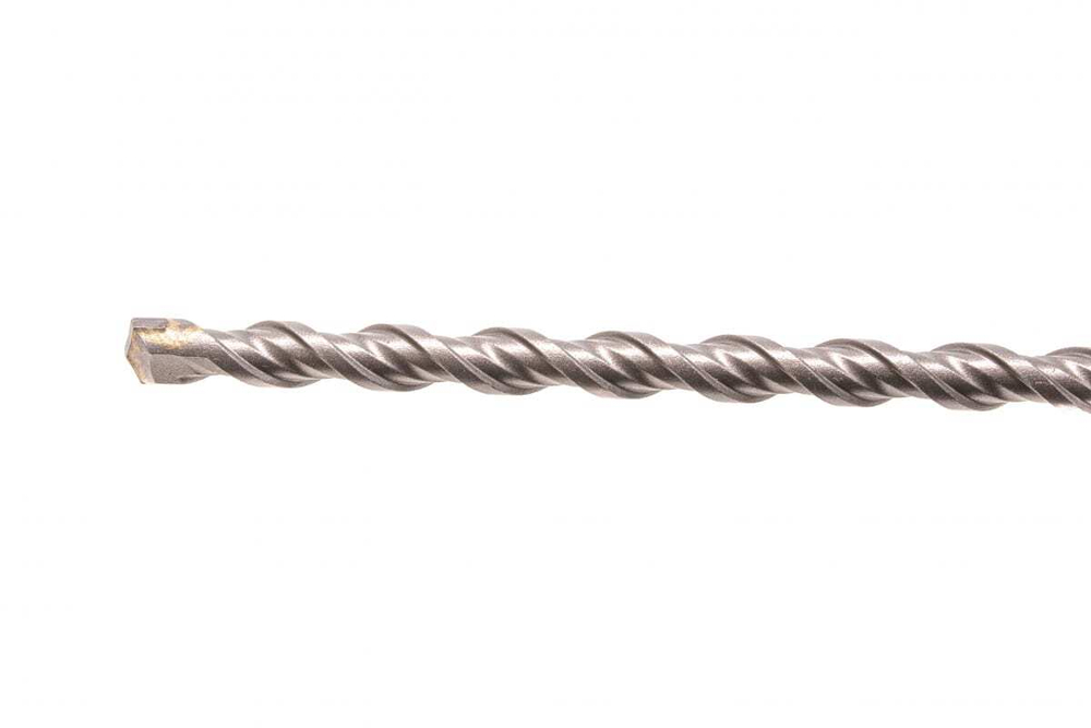 Бур по бетону, двойная спираль, Cobalt W-tip, 10x460 мм, SDS PLUS, бронзовый