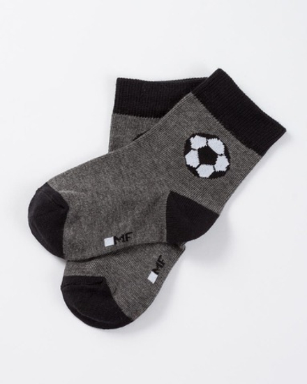 400K-200 Носки детские т.серый меланж (12)