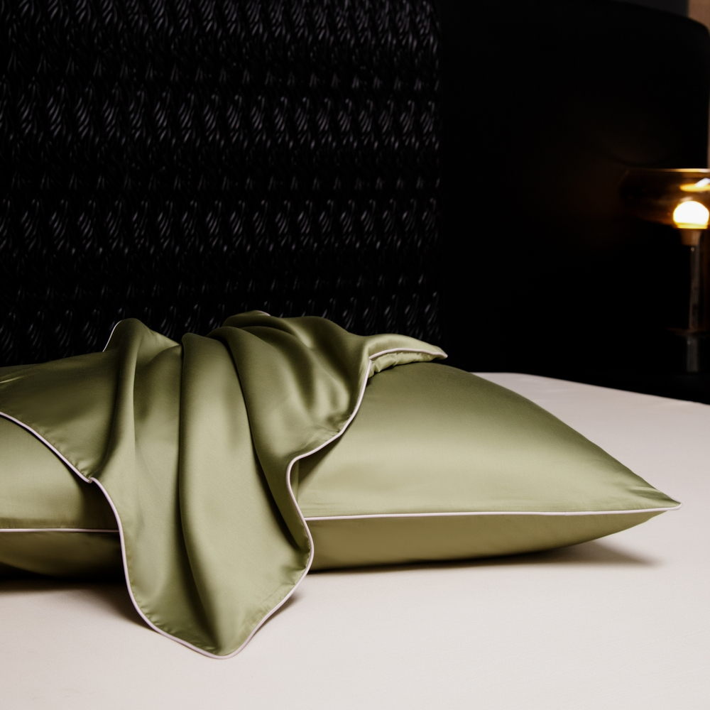 Комплект постельного белья Однотонный Сатин Премиум OCP009