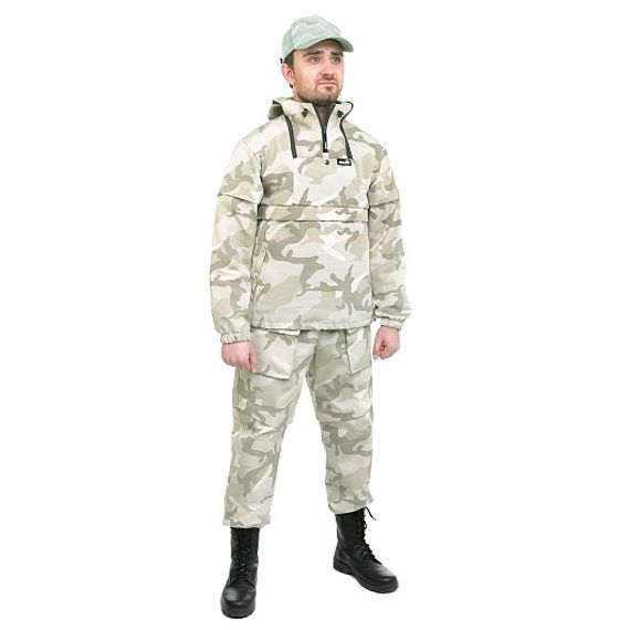 Костюм противоэнцефалитный Helios СТОП-КЛЕЩ р. 60-62 бежевый камуфляж