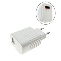 Сетевой адаптер питания LP XQ25 5V/3.1A 1USB QC3.0 18W White без упаковки
