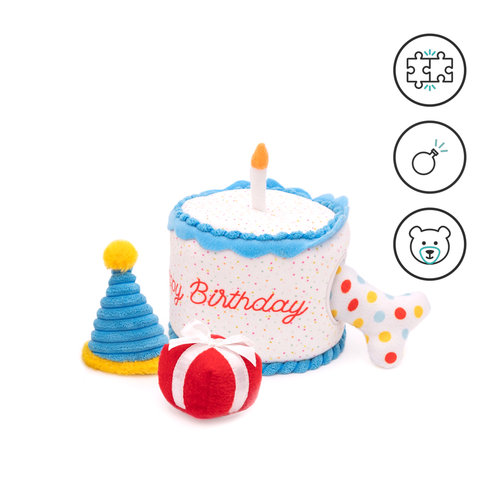 Развивающая игрушка Zippy Burrow Праздничный торт ZippyPaws