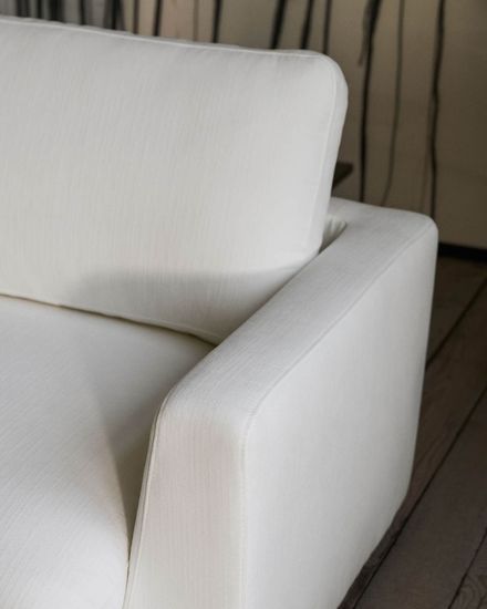 Gala 3-местный диван белого цвета 210 см