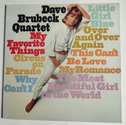 Винтажная виниловая пластинка LP The Dave Brubeck Quartet My Favorite Things (Japan 1979) (No Obi)