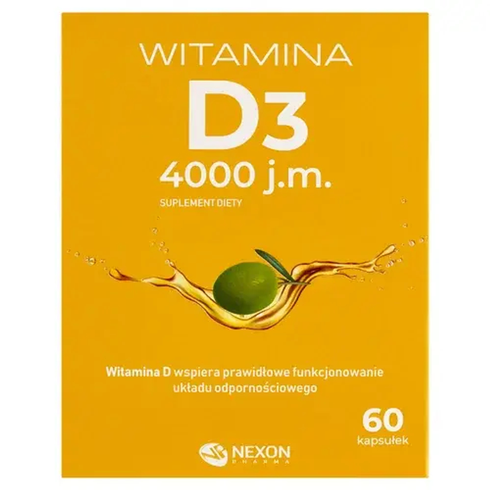 Витамин D3 4000 МЕ. - 60 капсул