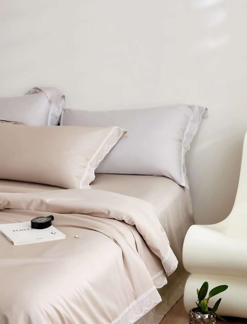 Постельное белье Blumarine Lacy Beige