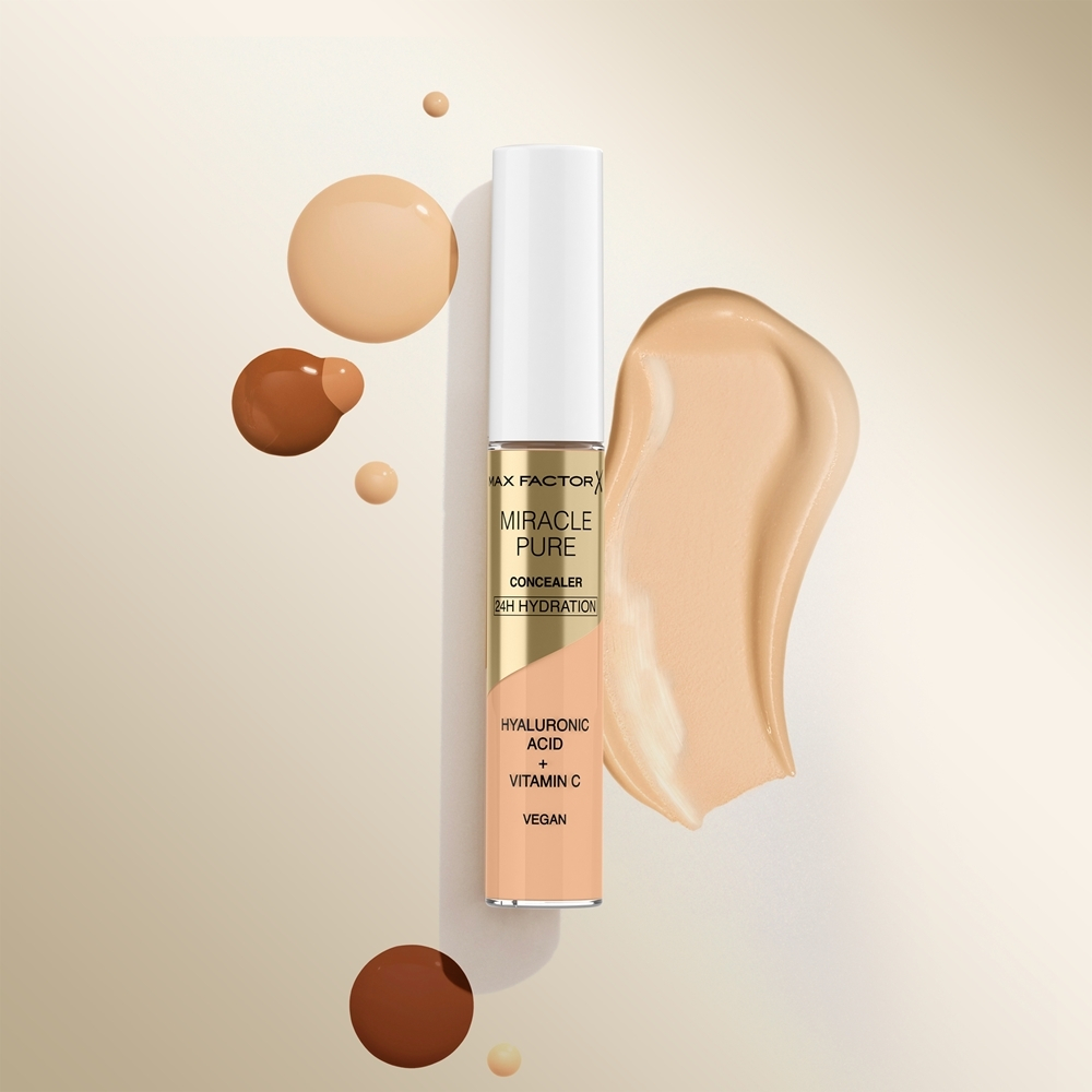 Max Factor Miracle Pure Skin - Непрозрачный жидкий консилер с увлажняющим эффектом, 7,8 ml