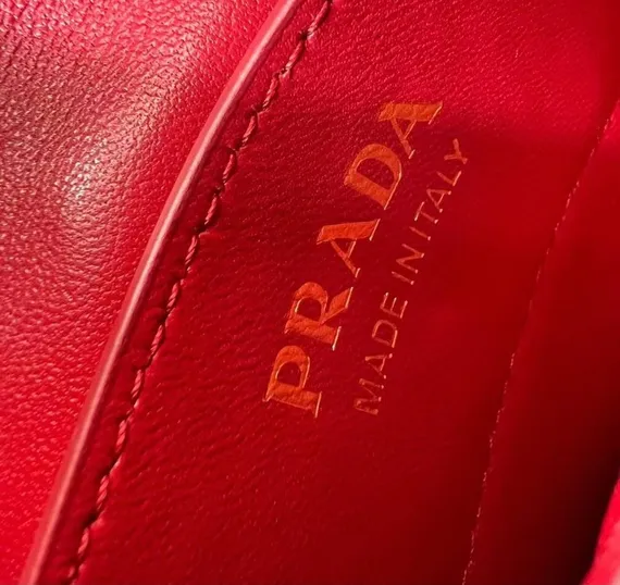 Сумка Prada Double Mini из сафьяновой кожи