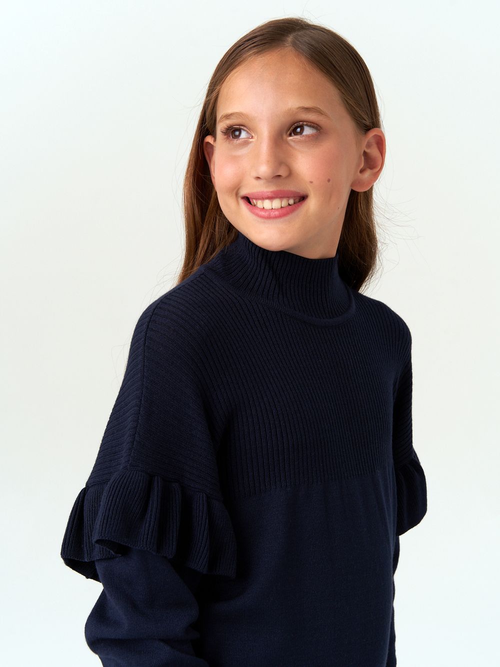 Джемпер для девочки AT244 синий